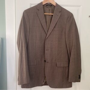 Banana Republic Brown Tailored Fit Men's Blazer Sport Coat Jacket sz 38R